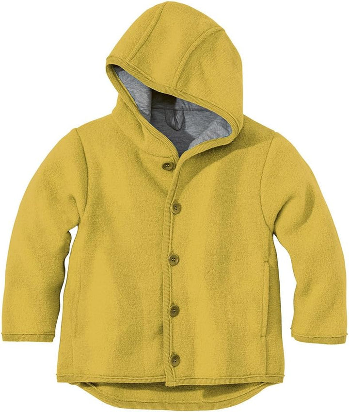Disana 32306XX - Walk-Jacke Wolle orange 68 Curry, 68 Curry