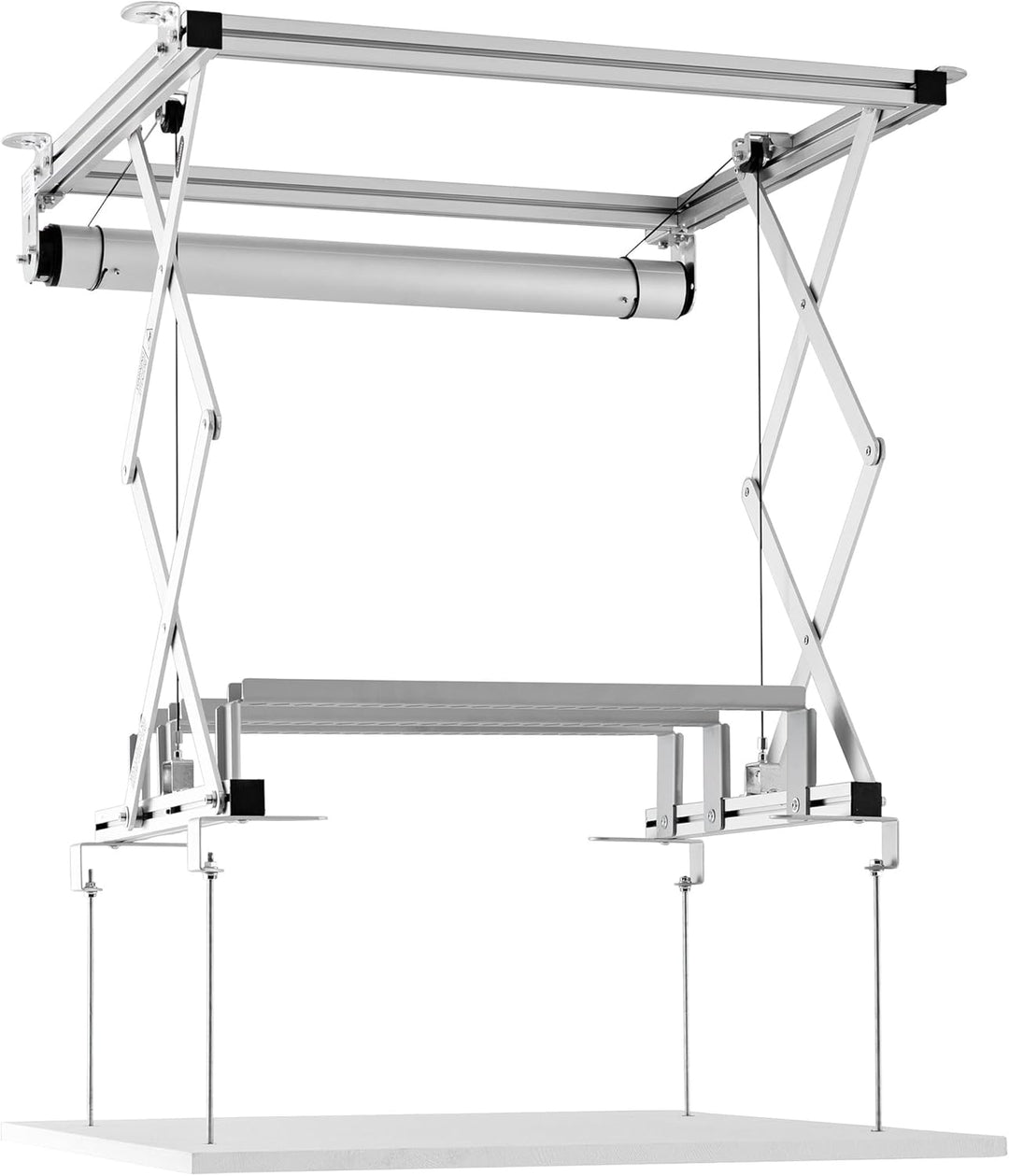 celexon elektrischer Beamer-Deckenlift PL400 HC Plus | Hub max. 54cm ausfahrbar | höhenverstellbare