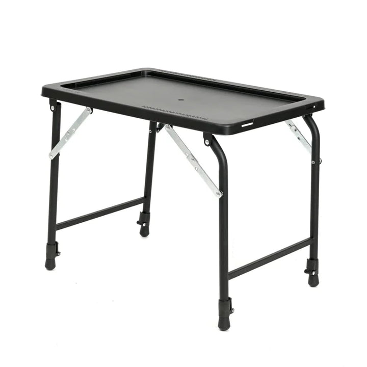 FOXCUP Carp Angeltisch ST5 Deluxe Campingtisch Karpfen Klapptisch Angeln mit extra Höhe 60x40x39-59