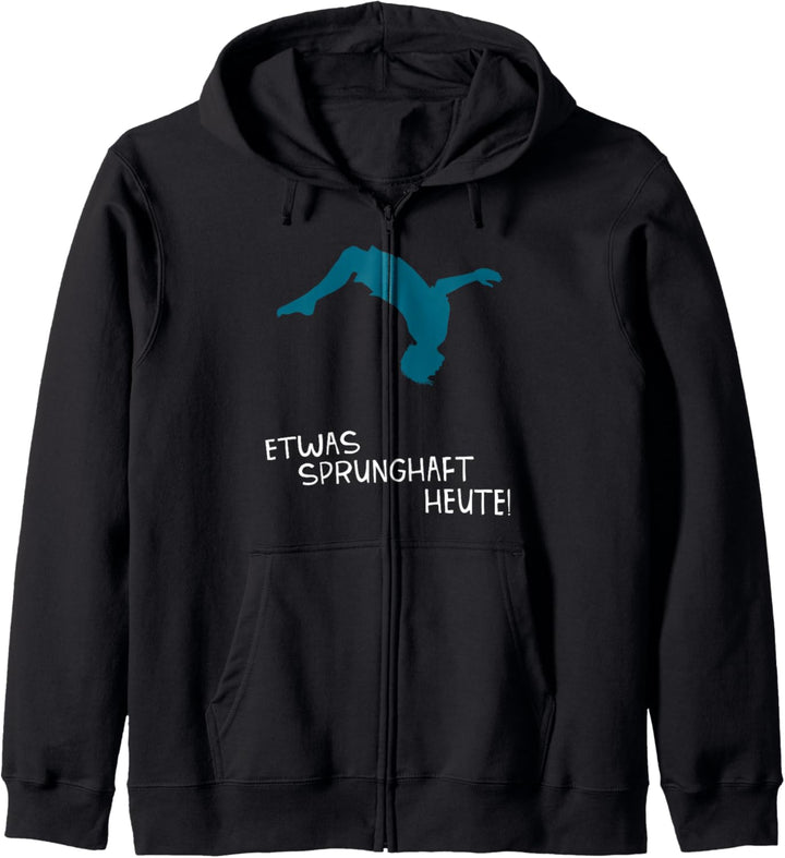 Etwas Sprunghaft Salto BackFlip Parkour Freerunner Kapuzenjacke