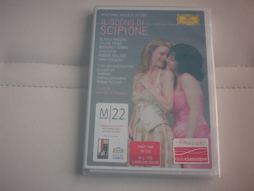 Mozart - Il Sogno di Scipione, DVD