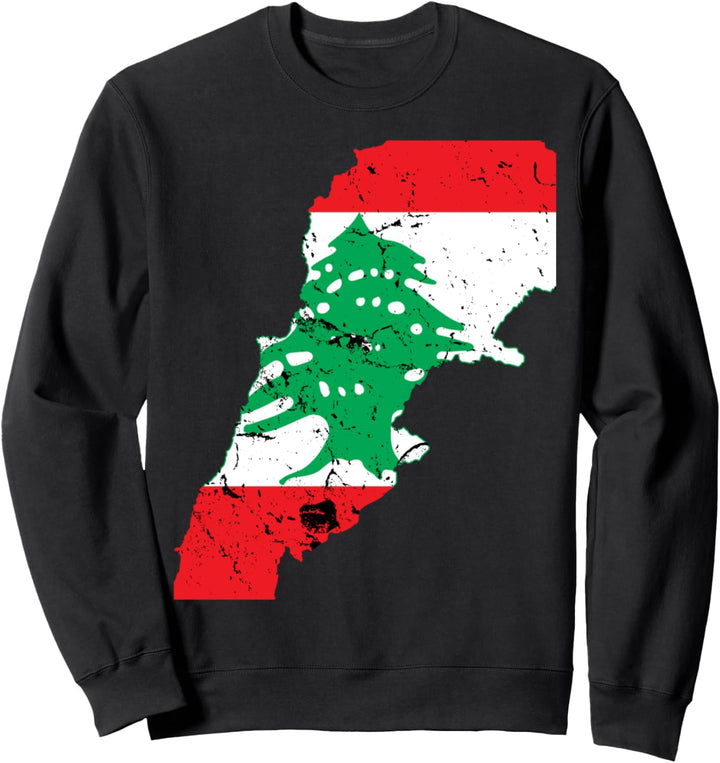 Libanon Beirut Flagge Karte Männer Frauen Kinder Geschenk Tees Sweatshirt