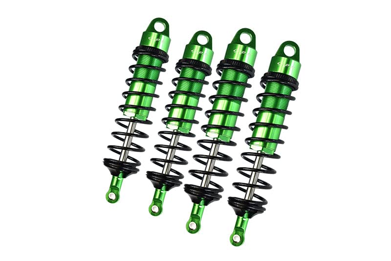 Aluminium 6061-T6 Front and Rear Adjustable Spring Dampers with 6mm Shaft for Traxxas 1/8 4WD Sledge
