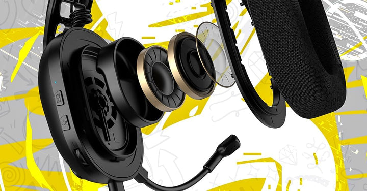 HATOR Hyperpunk 3 USB Gaming-Headset – 40mm Hi-Res Treiber, USB-C/USB-A, Virtual 7.1 Surround Sound,