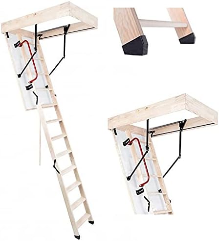 Bodentreppe Speichertreppe Gedämmte Dachbodentreppe U=1,22 W/m2K Termo PS Holz Raumhöhe 280cm Wärmeg