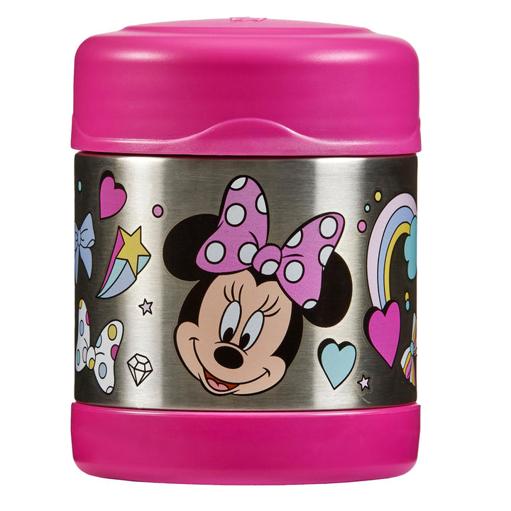 Thermos kids FUNTAINER Thermobehälter für Essen 300ml, Disney Minnie Maus - Edelstahl, absolut dicht
