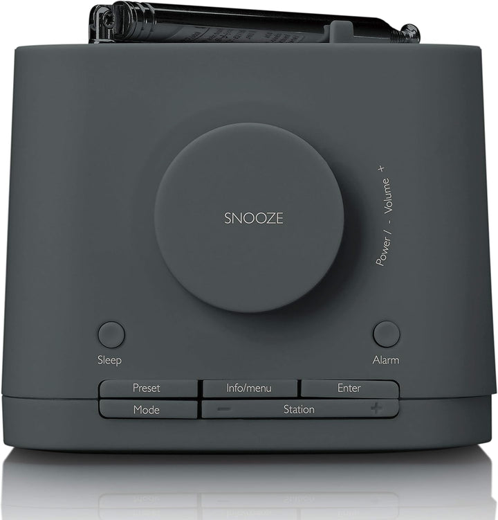 Lenco CR-620 DAB+ Uhrenradio - Radiowecker mit 3“ TFT Farbdisplay - PLL FM - 40 Senderspeicher für F