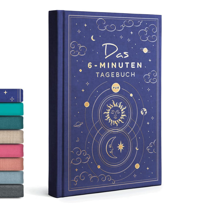 6-Minuten Tagebuch für Erwachsene (Das Original) - Dankbarkeitstagebuch, Wissenschaftlich Fundiertes