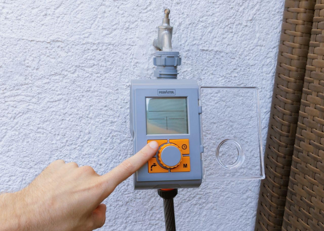 Primaster Bewässerungscomputer WZ 1000 mit Schutzdeckel Bewässerungsuhr