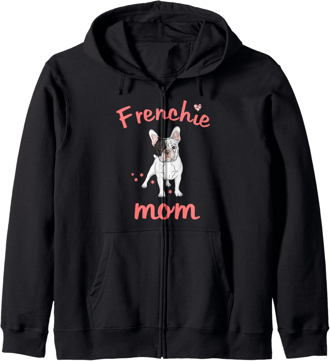Frenchie Mom Französische Bulldogge Muttertag Geschenk Kapuzenjacke