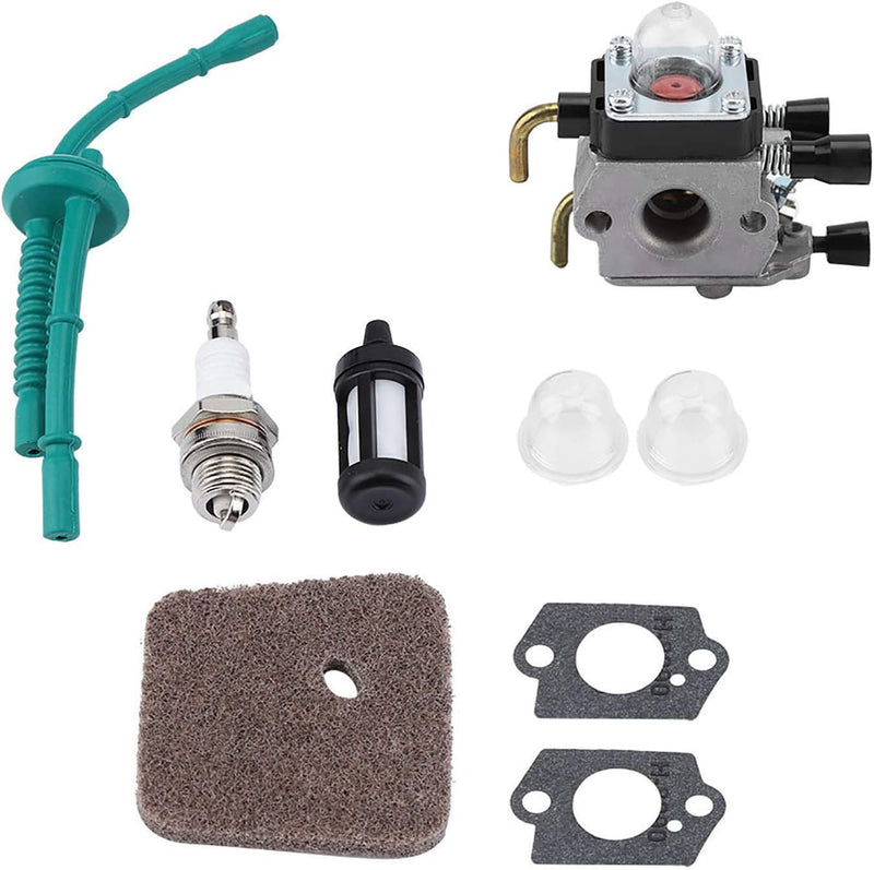 TOPINCN Vergaserset,Vergaser Kit Ersatz für STIHL FS55 FS55R FS55RC KM38 HL45 KM55R Preiswerter Moto