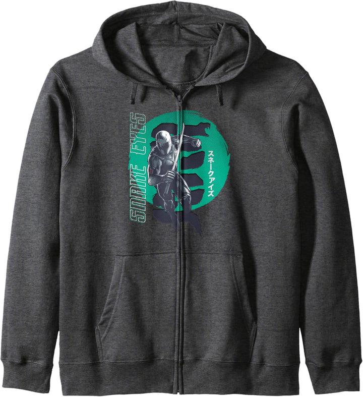 Snake Eyes Circle Tones Green Kapuzenjacke