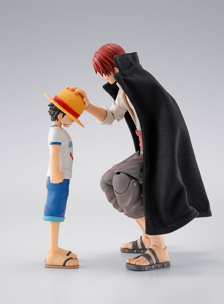 TAMASHII NATIONS One Piece S.H.Figuarts Action Figure 2-Pack Shanks & Monkey D. Luffy Childhood Ver.