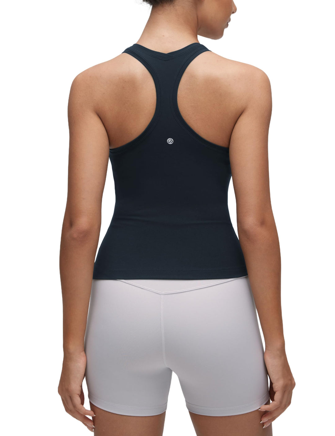 CRZ YOGA Butterluxe Damen Gym Ärmelloses Shirt Sommer Yoga Tank Top Racerback Lang Sport Tops Fitnes
