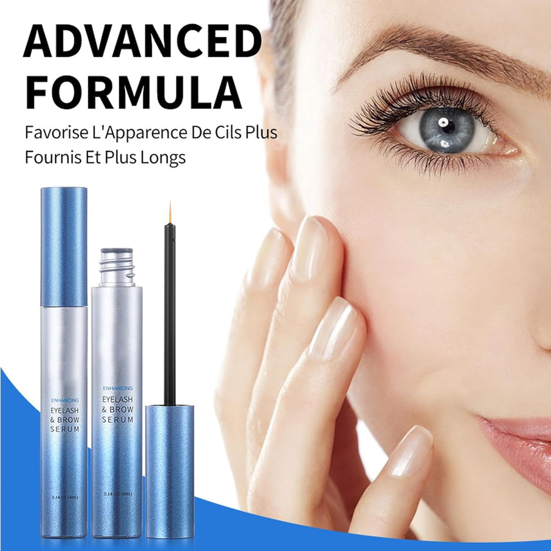 Wimpernwachstumsserum 4ML, Wimpernserum mit langanhaltender Wirkung für Dickeres, Schützt & kräftigt