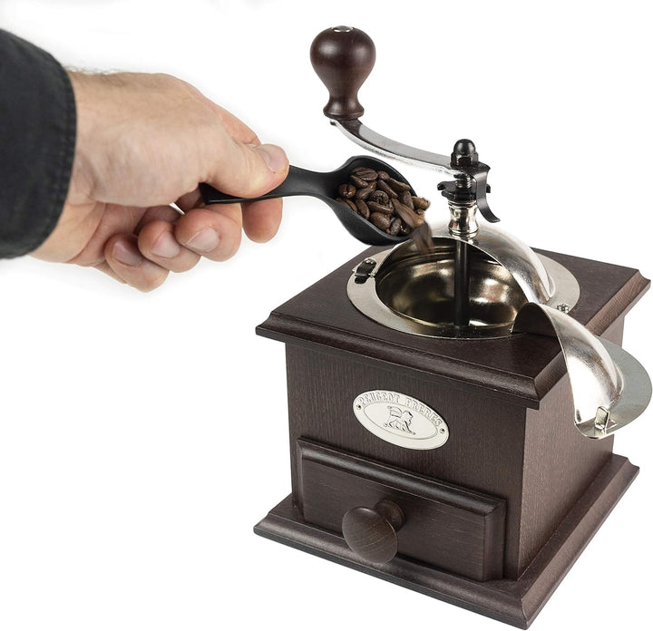 Peugeot 841-1 Kaffeemühle Nostalgie, 21 cm, Dunkelbraun, Brau