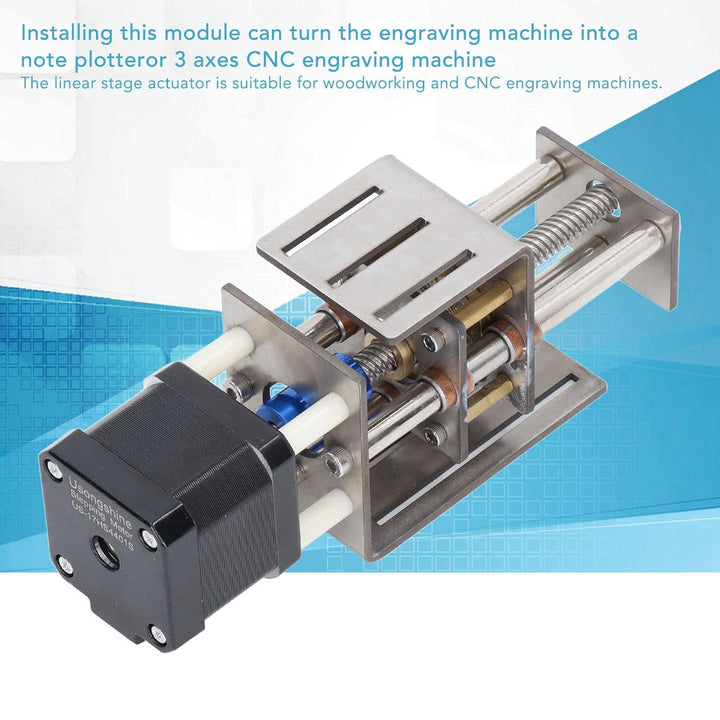 CNC-Z-Achsen-Schiebetisch, CNC-Z-Achsen-Schiebetisch, 100 Mm Hub, Genaue Steuerung, Einfach zu Insta