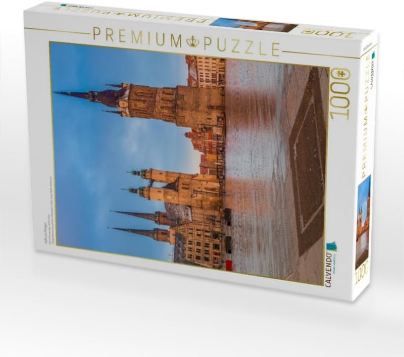 CALVENDO Puzzle Halle am Morgen 1000 Teile Lege-Grösse 48 x 64 cm Foto-Puzzle Bild von Martin Wasile