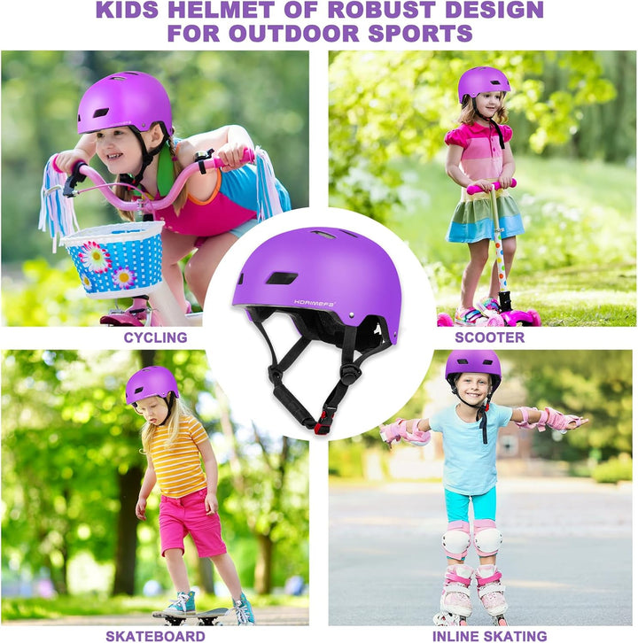 KORIMEFA Kinder Fahrradhelm Kinderhelm Radhelm Sporthelm CE-Zertifizierung für Fahrrad Skateboard Sc