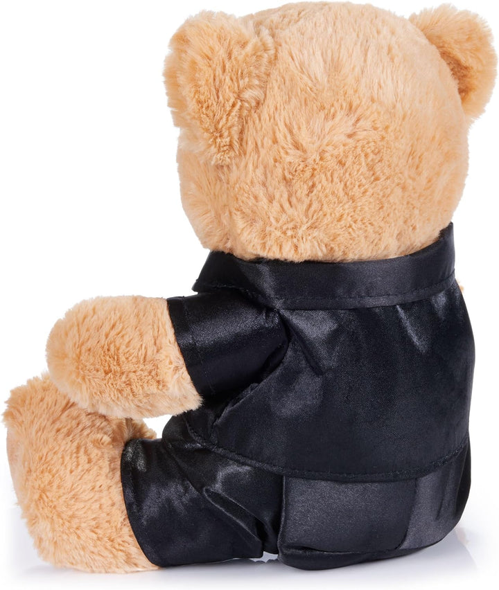 BRUBAKER Teddybär Hochzeitspaar - 25 cm Braut und Bräutigam Teddy Set - Geschenk für Hochzeit und Ve