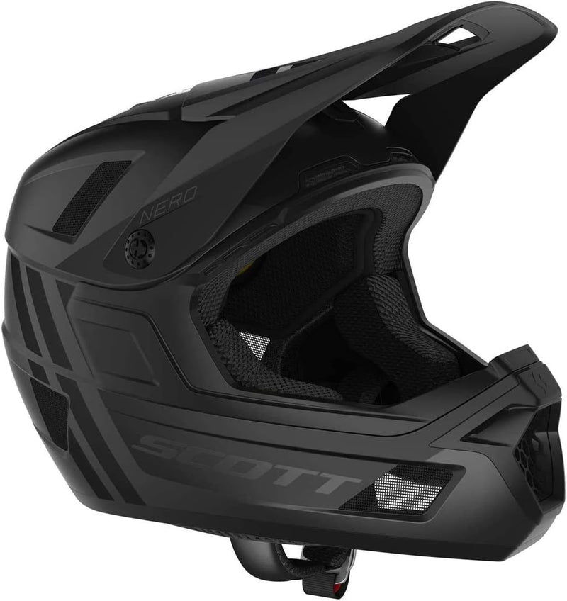 Scott Nero Plus DH FR Fahrrad Helm Stealth schwarz 2023 XS, XS