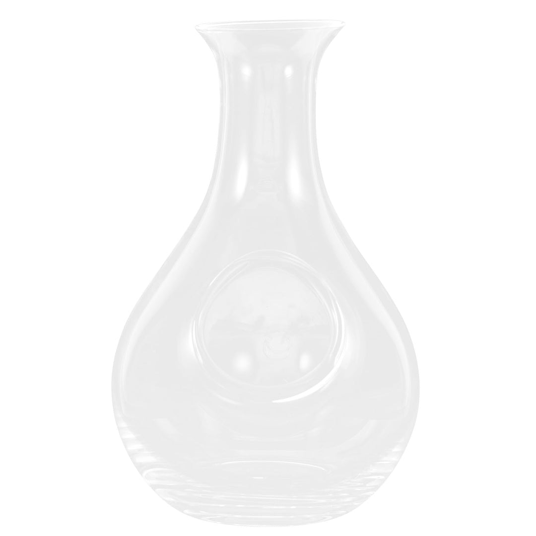 Happyyami Japanische Eisweinflasche 385ml aus Transparentem Glas Karaffe mit Ausgiesser für Zuhause