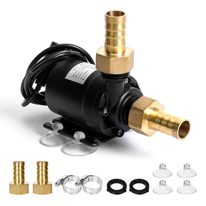 Wasserpumpe Brushless, DC 12V 800L/H Tauchpumpe Pumpe Wasser, 19W Bürstenlosen Unterwasserpumpe, Kle