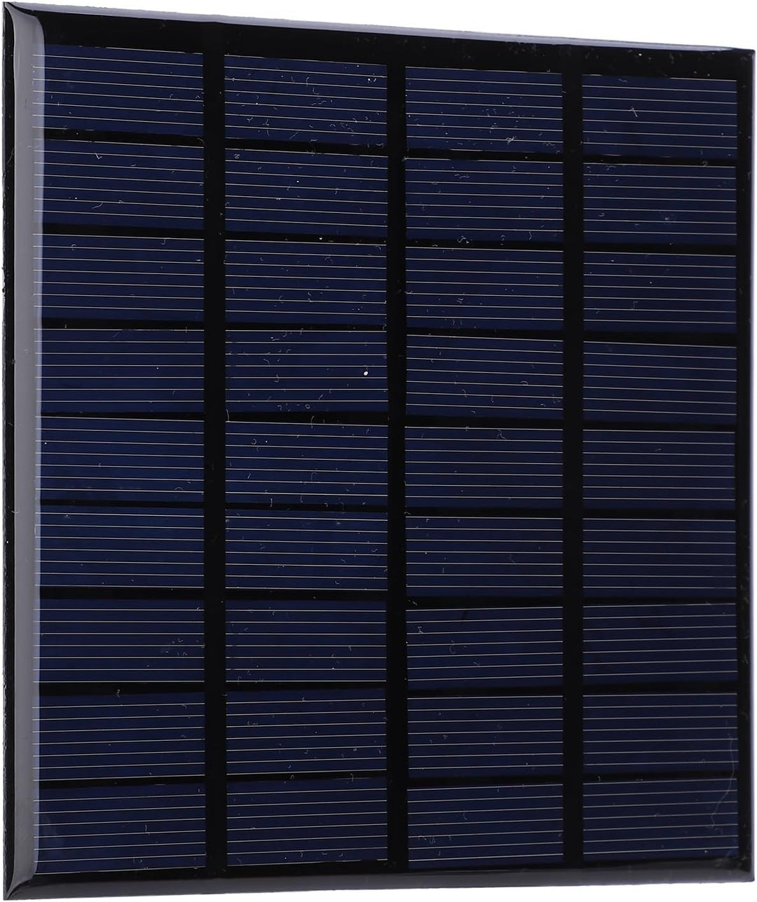 Walfront 2Pcs DC 9V 2W Mini Solarpanel, Solarpanels Batteriespielzeug Lademodul mit 100 cm Kabel, So
