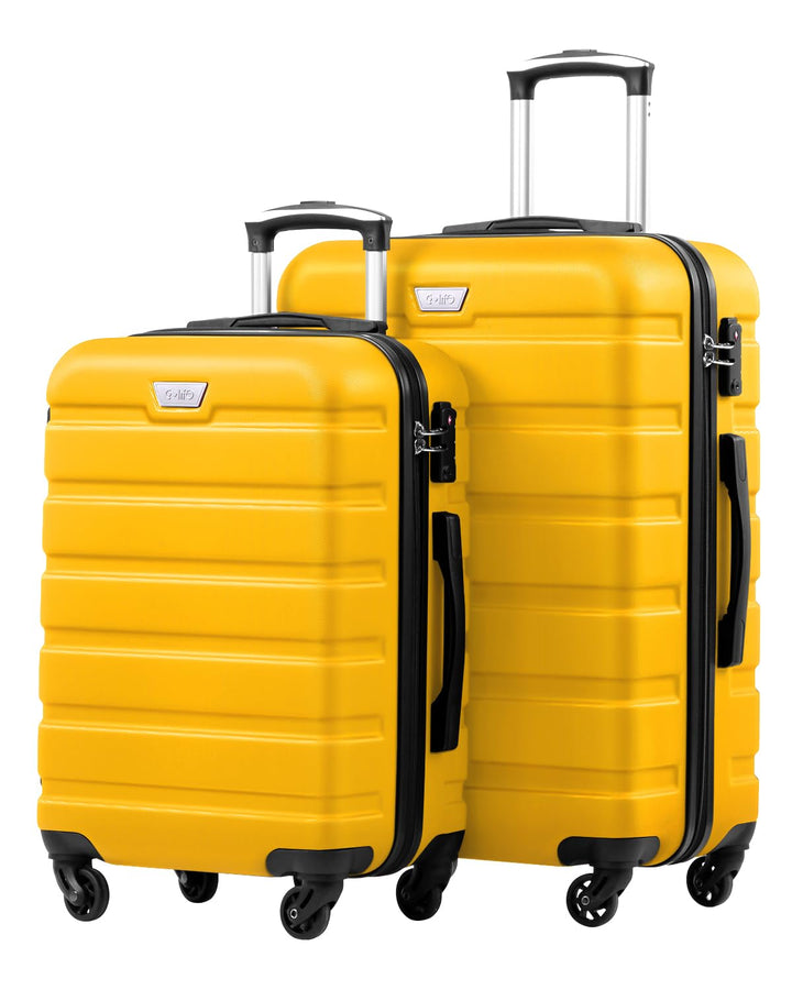 COOLIFE Hartschalen-Koffer Trolley Rollkoffer Reisekoffer ardschale Boardcase Handgepäck mit TSA-Sch
