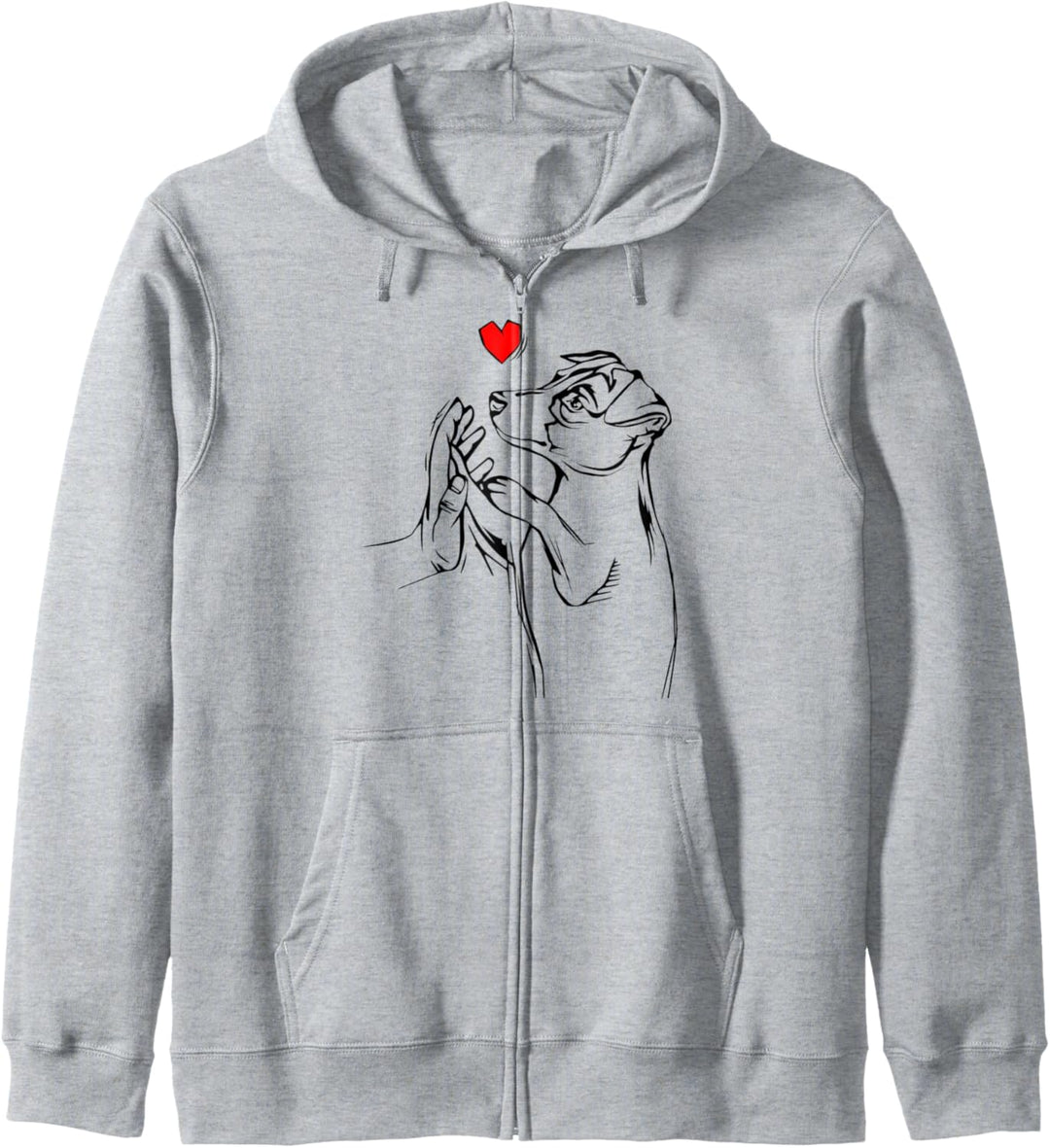 Jack Russell Terrier Liebe Frauchen Hunde Geschenkidee Kapuzenjacke