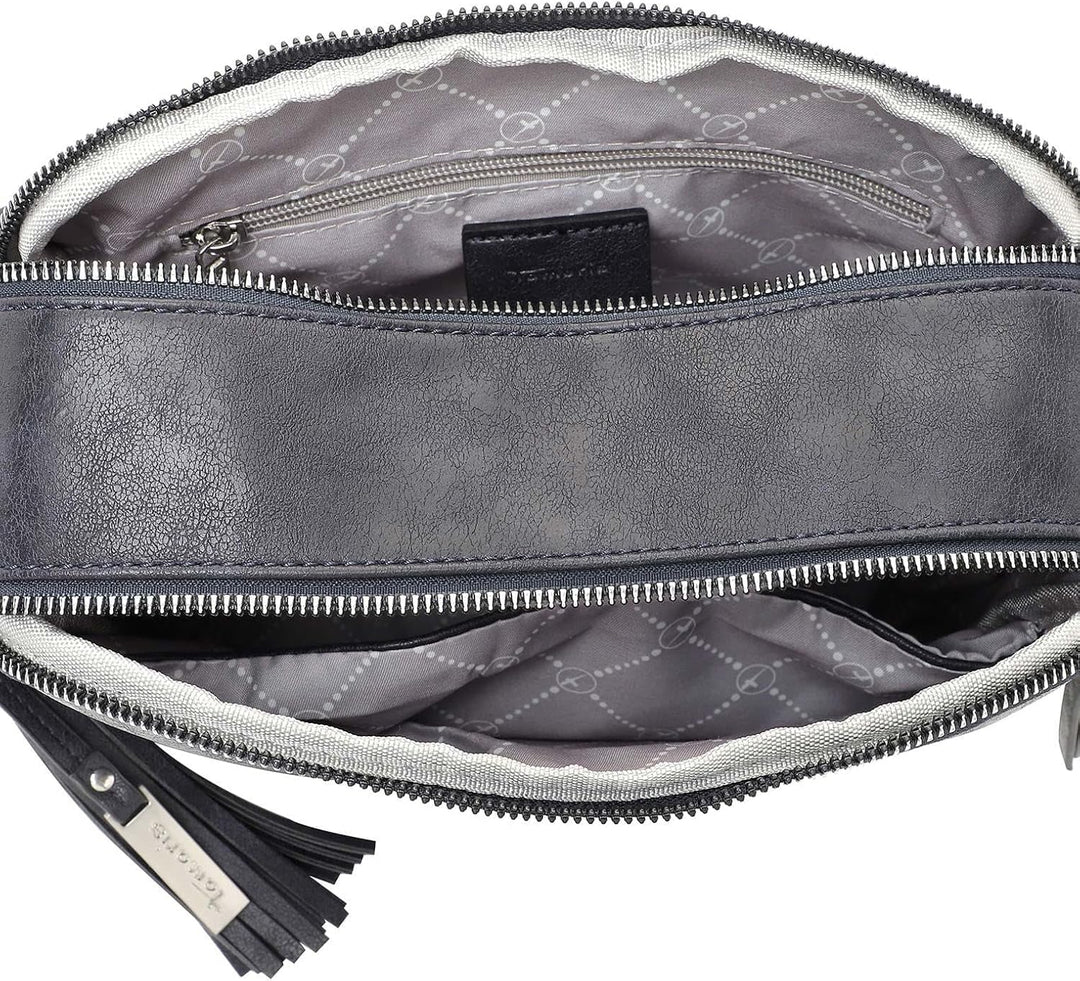 Tamaris Umhängetasche Liane 32210 Damen Handtaschen Mustermix Einheitsgrösse Blau, Einheitsgrösse Bl