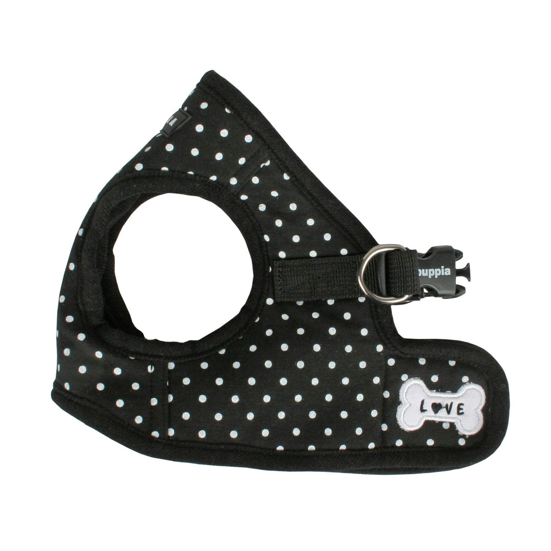 Puppia Dotty Hundegeschirr B schwarz 14 ml (1er Pack), schwarz 14 ml (1er Pack)