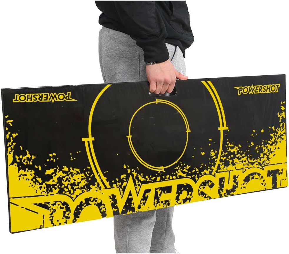 POWERSHOT Fussball-Rückprallbrett - 1m x 0.40m - Fussball Rebounder - Rebound Board für Fussball