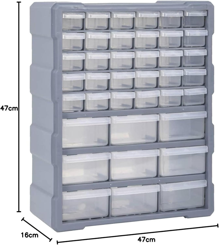 Gecheer Multi-Schubladen Organizer Sortierkasten Sortimentskasten Sortimentskoffer Sortimentsbox Kle