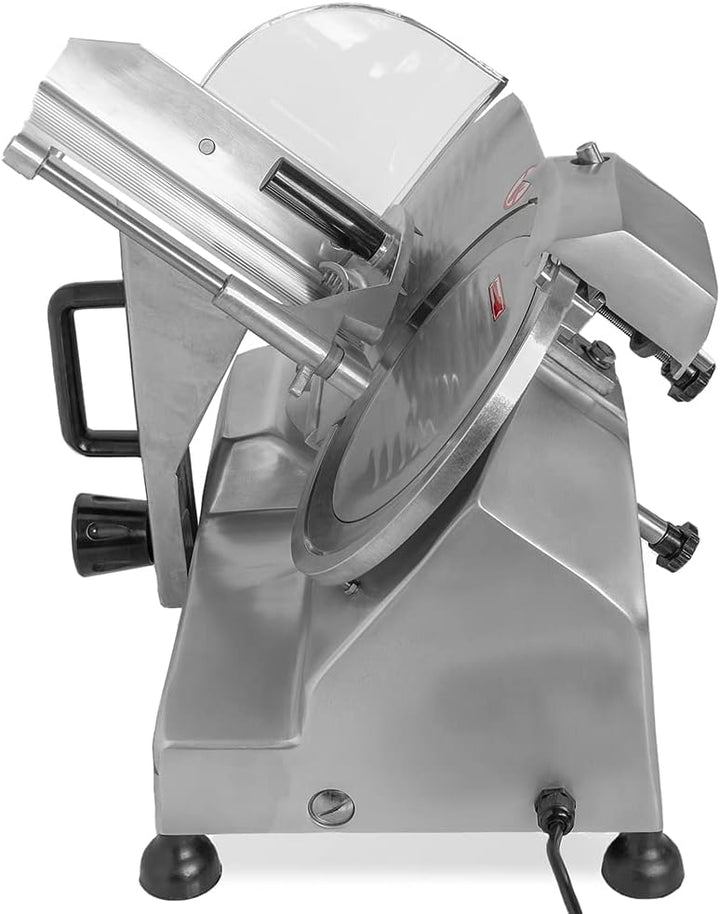 Forgast Fleisch Allesschneider | 22cm | Klingen Aufschnittmaschine | Wurstschneidemaschine mit einst