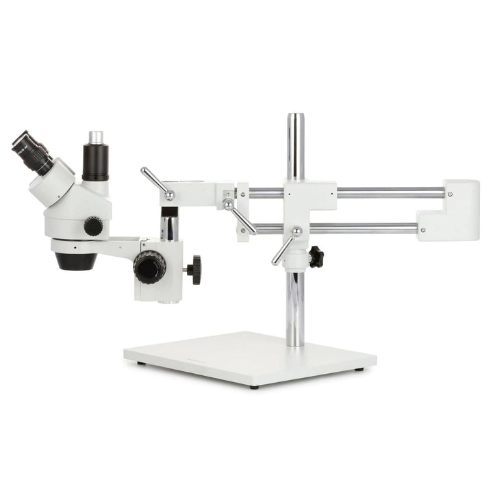 AmScope SM-4T-80S-M Trinokulares Stereomikroskop mit 80-LED-Licht und 1.3 MP USB-Digitalkamera, 7X-4