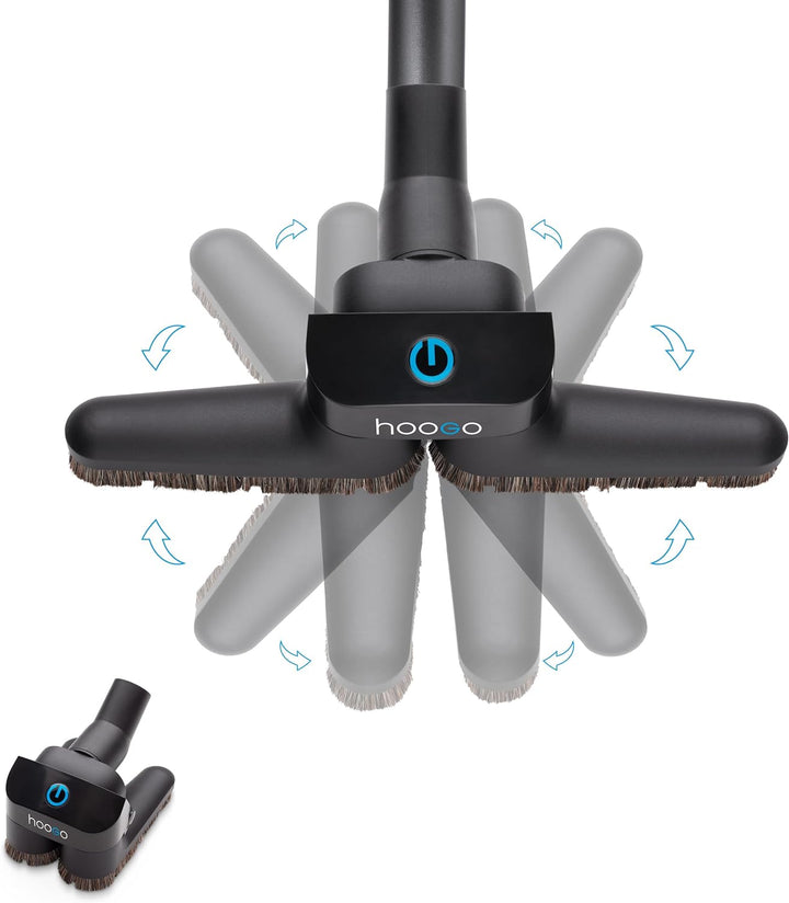 HOOGO® flipflop Universal Staubsauger Bodendüse flex - passend für alle runden 35/32mm Staubsaugerro