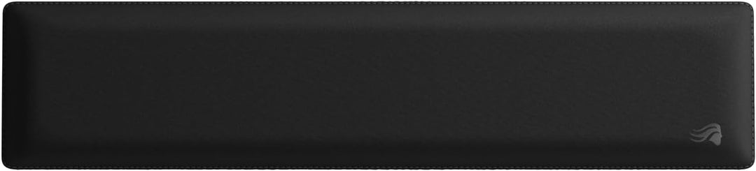 Glorious Gaming Padded Keyboard Wrist Rest (Full Size, 25mm stark) - gesteppte Ränder, glatte Stoffo