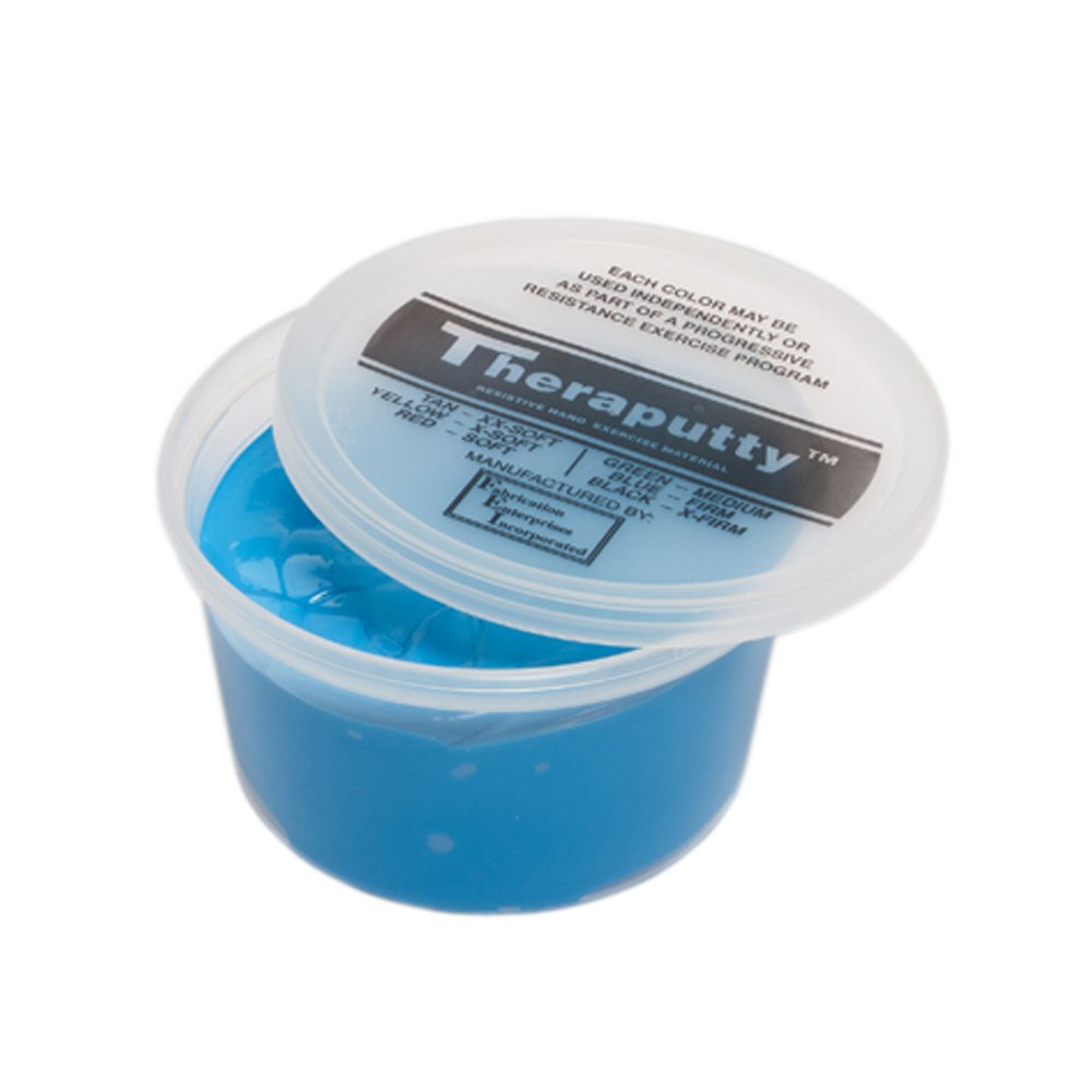 CanDo Antimikrobielle CanDo TheraPutty-Knetmasse - 450 g - blau (schwer), 450 g