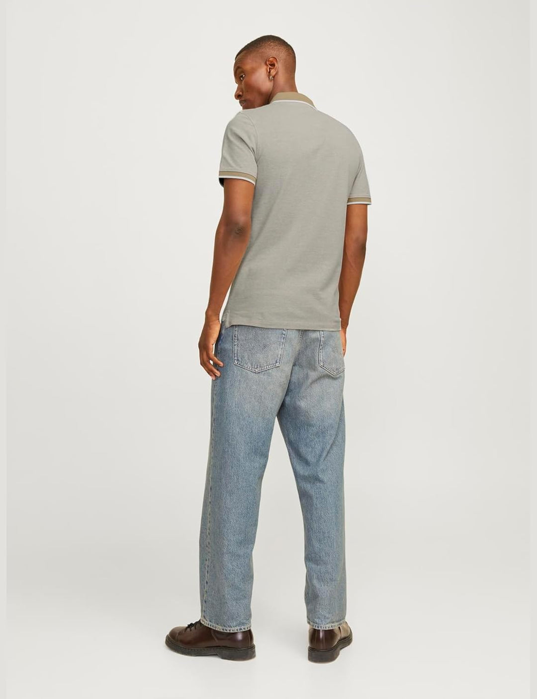 JACK &amp; JONES Male Poloshirt 2er-Pack Einfarbig Poloshirt Poloshirt S Crockery, Poloshirt S Crockery