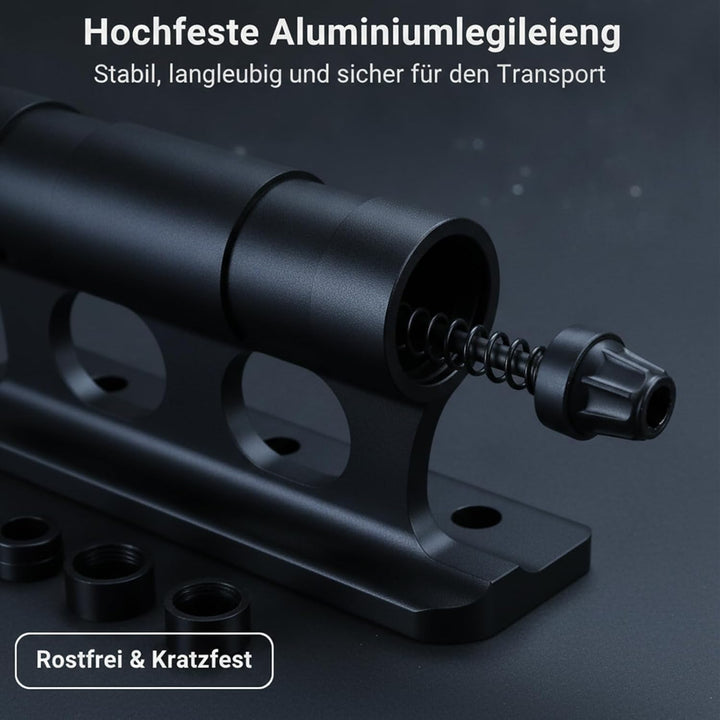 Hoypeyfiy Fahrradhalterung Auto, Vielseitiger Fahrradgabelhalter, einfach zu installierender Fahrrad