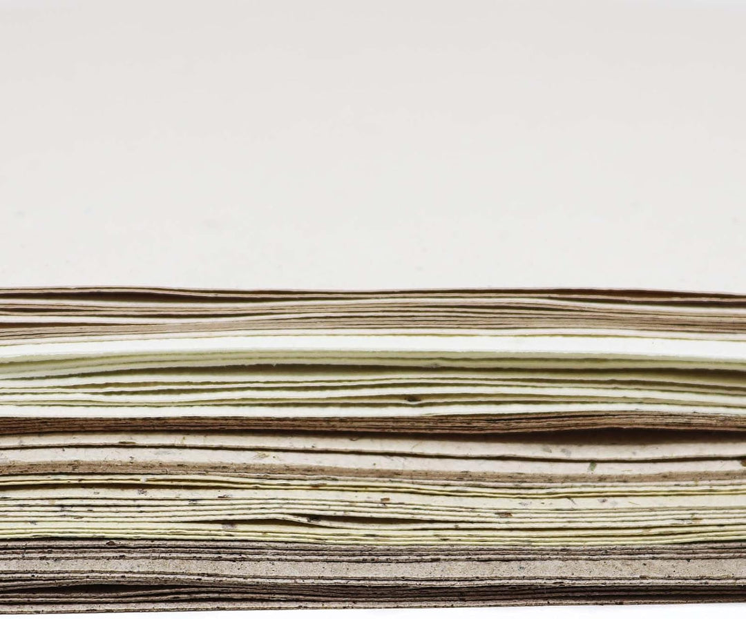 Artway Tree Free Paper Pack – Die Kollektion (25xA4-Blatt) von fünf pflanzlichen Faserpapieren, geei