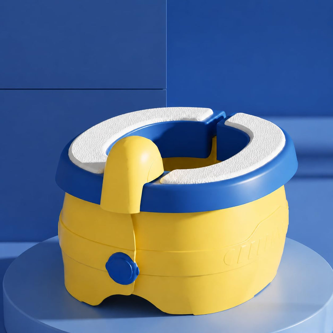 Faltbares Kinder-Reisetoilettensitz, bis 50 kg, Tragbar Toilettensitz Kinder, Klapptoilette Für Kind