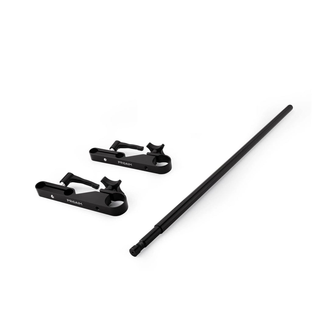 PROAIM 5/8" Baby Pin Adapter System für Kamerawagen | Passt Zubehörteile mit 5/8-Empfänger an, klemm