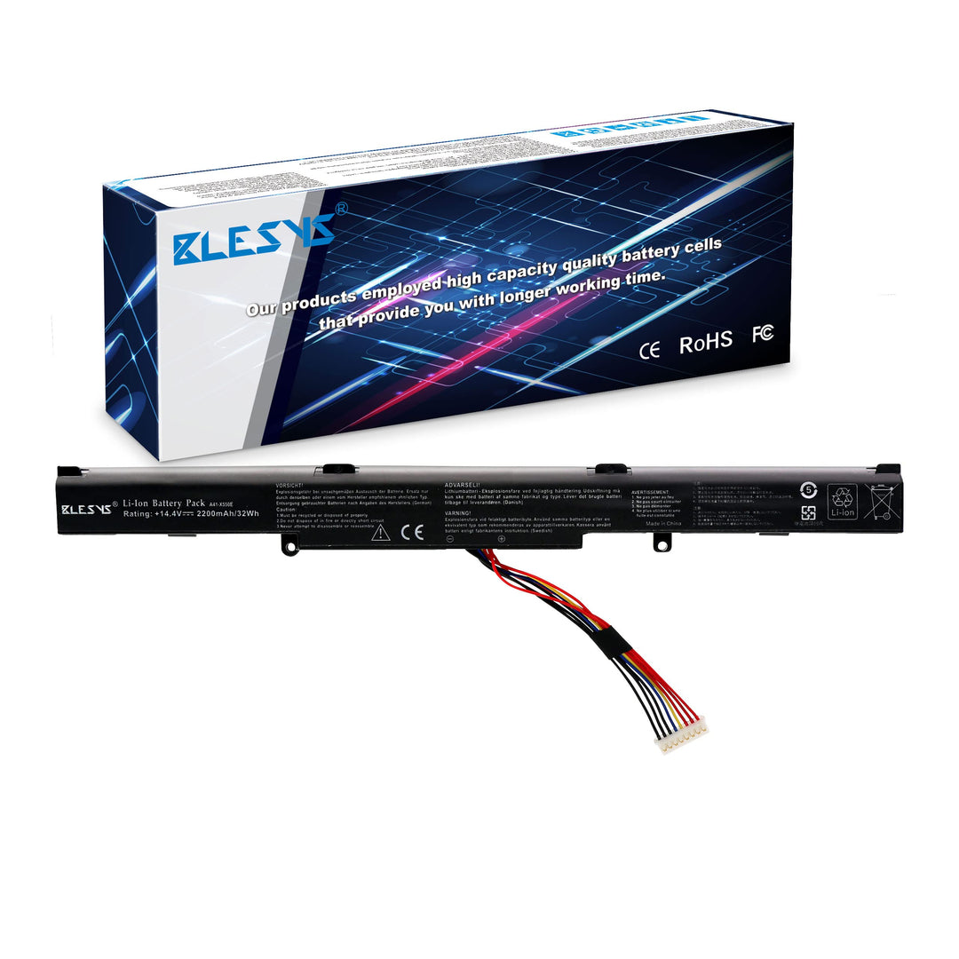 BLESYS Akku für ASUS R751L R751JA R751JB R751JK R751JM R751LN R751JW R751JX R751LA R751LB R751LN R75
