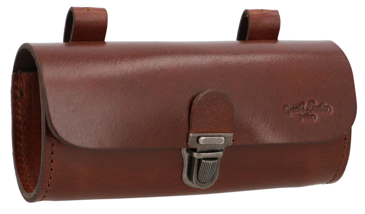 Gusti Satteltasche Leder - Fabrice P. Lenkertasche Fahrradtasche Werkzeugtasche Aufbewahrungstasche
