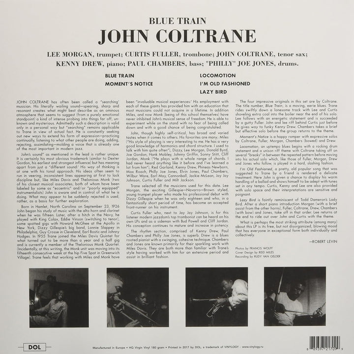 Blue Train, Vinyl