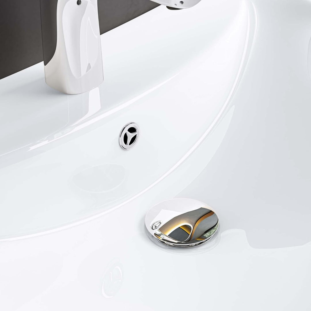 Mai &amp; Mai Aufsatzwaschbecken Brüssel709 mit Nano-Beschichtung Lotus-Effekt in weiss aus Keramik 1 Ar