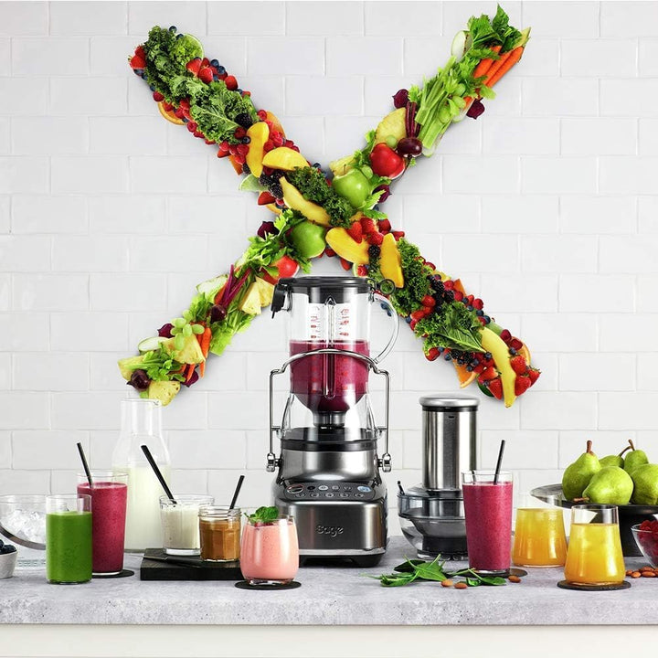 Sage - The 3X Bluicer - 2-in-1 Mixer & Entsafter für Smoothies, Säfte, Frappes, Slushies & Cocktails