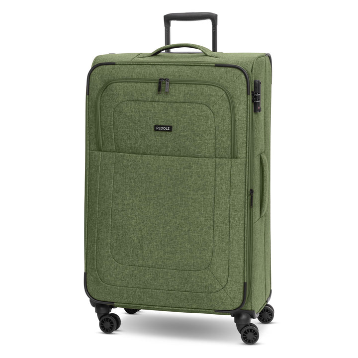 REDOLZ Weichschalen Koffer für Damen &amp; Herren | Leichter Trolley 77 cm mit 4 Doppelrollen &amp; TSA-Schl
